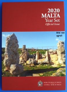 Kursmünzensatz Malta 2020 Stgl.