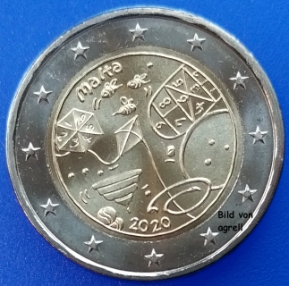 2 Euro Gedenkmünze Malta 2020