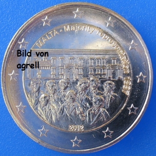 2 Euro Gedenkmünze Malta 2012