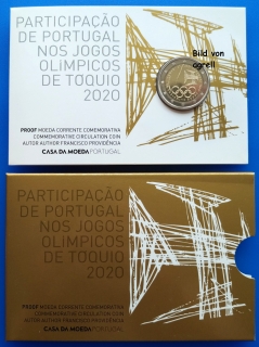 2 Euro Gedenkmünze Portugal 2021
