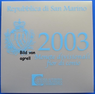 San Marino Folder leer 2003