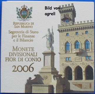 San Marino Folder leer 2006