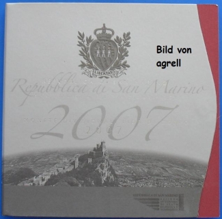 San Marino Folder leer 2007