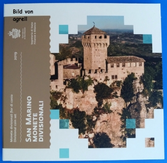 Kursmünzensatz San Marino 2019 Stgl.