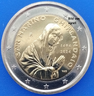 2 Euro commemorative San Marino 2024