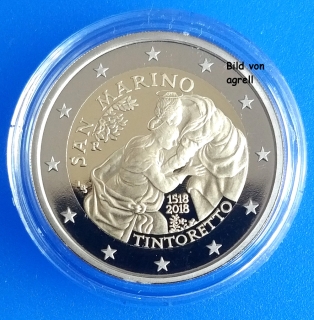 2 Euro Gedenkmünze San Marino 2018