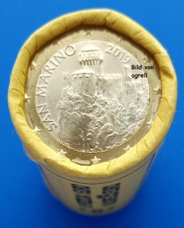 1 Euro Rolle San Marino 2019