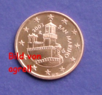 5 Cent Münze San Marino 2003 unzirkuliert