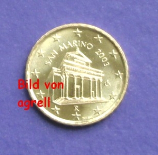 10 Cent Münze San Marino 2003 unzirkuliert