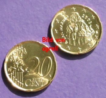 20 Cent Münze San Marino 2003 unzirkuliert