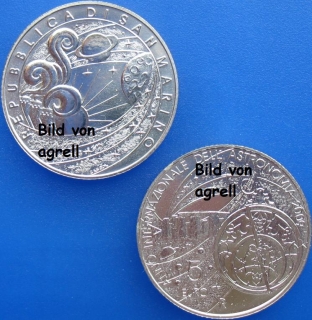 5 Euro Münze San Marino 2009 unzirkuliert