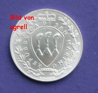 5 Euro Silbergedenkmünze San Marino 2003 unzirkuliert