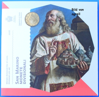 Kursmünzensatz San Marino 2016 Stgl.