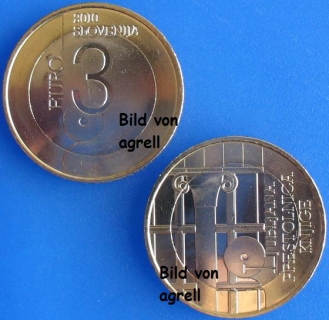 3 Euro Gedenkmünze Slowenien 2010