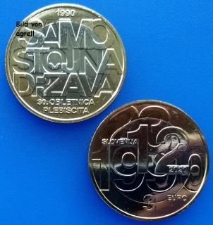 3 Euro Gedenkmünze Slowenien 2020