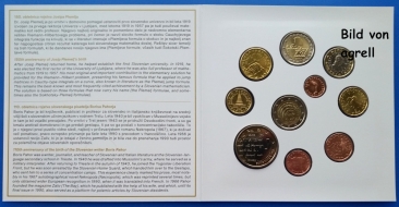 Kursmünzensatz Slowenien 2023 Stgl.