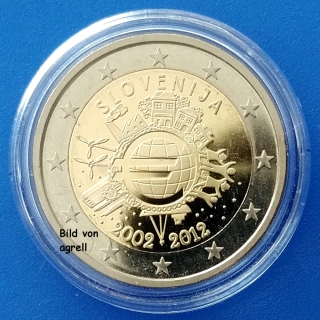 2 Euro Gedenkmünze Slowenien 2012