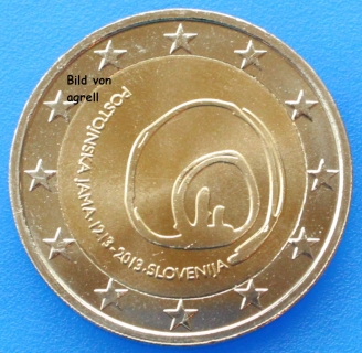 2 Euro Gedenkmünze Slowenien 2013