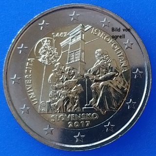 2 Euro Gedenkmünze Slowakei 2017