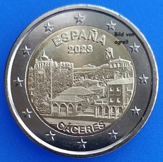 2 Euro Gedenkmünze Spanien 2023