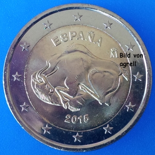 2 Euro Gedenkmünze Spanien 2015