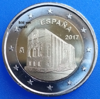 2 Euro Gedenkmünze Spanien 2017