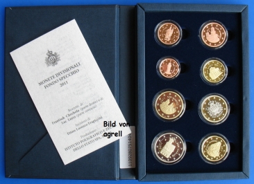 San Marino Kursmünzensatz 2011