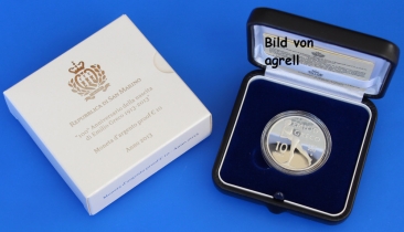 5 Euro Silbergedenkmünze San Marino 2013