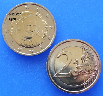 2 Euro Münze Vatikan 2013 unzirkuliert