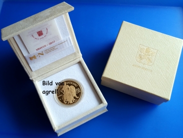 200 Euro Goldgedenkmünze Vatikan 2017
