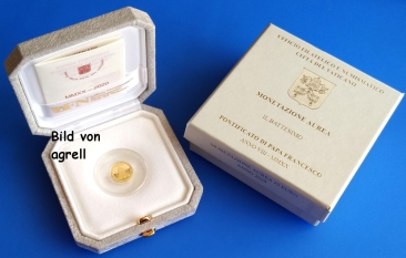 10 Euro Goldgedenkmünze Vatikan 2020
