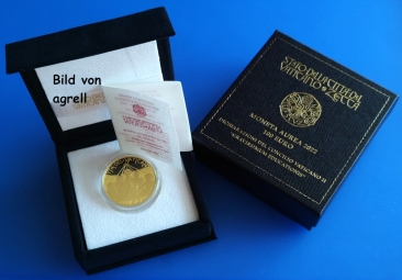 100 Euro Goldgedenkmünze Vatikan 2022