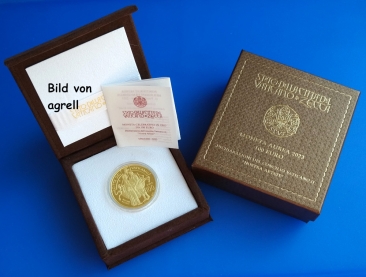 100 Euro Goldgedenkmünze Vatikan 2023