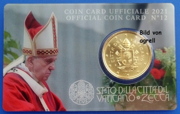 Vatikan Coin card 2021