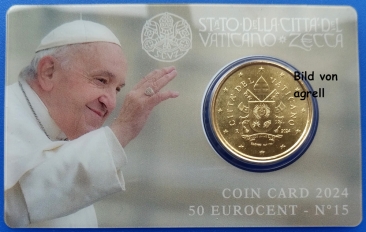 Vatikan Coin card 2024