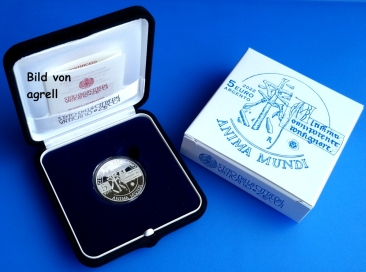 5 Euro Silbergedenkmünze Vatikan 2022