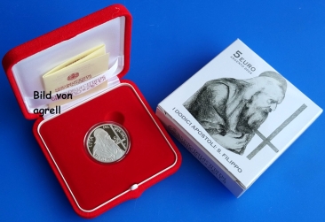 5 Euro Silbergedenkmünze Vatikan 2024