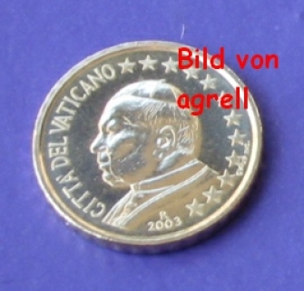 10 Cent Münze Vatikan 2003 unzirkuliert
