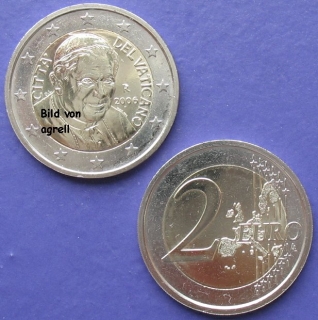 2 Euro Münze Vatikan 2006 unzirkuliert