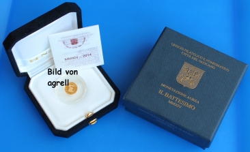 10 Euro Goldgedenkmünze Vatikan 2014
