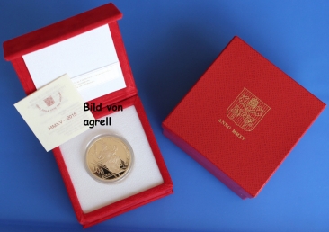 200 Euro Goldgedenkmünze Vatikan 2015