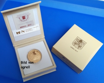 100 Euro Goldgedenkmünze Vatikan 2017