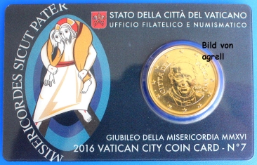 Vatikan Coin card 2016