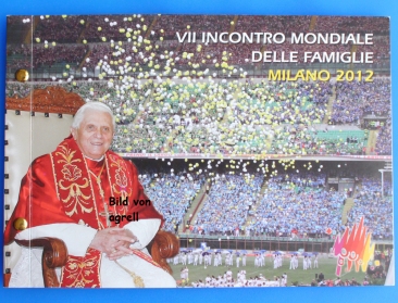 Philatelic-numismatic cover Vatican 2012