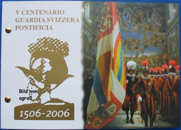 Philatelic-numismatic cover Vatican 2006