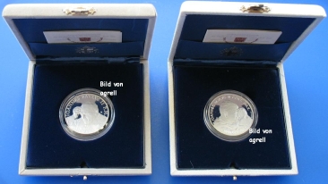 5 & 10 Euro Silbergedenkmünze Vatikan 2003