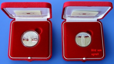 5 & 10 Euro Silbergedenkmünze Vatikan 2004