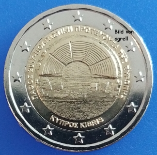 2 Euro Gedenkmünze Zypern 2017