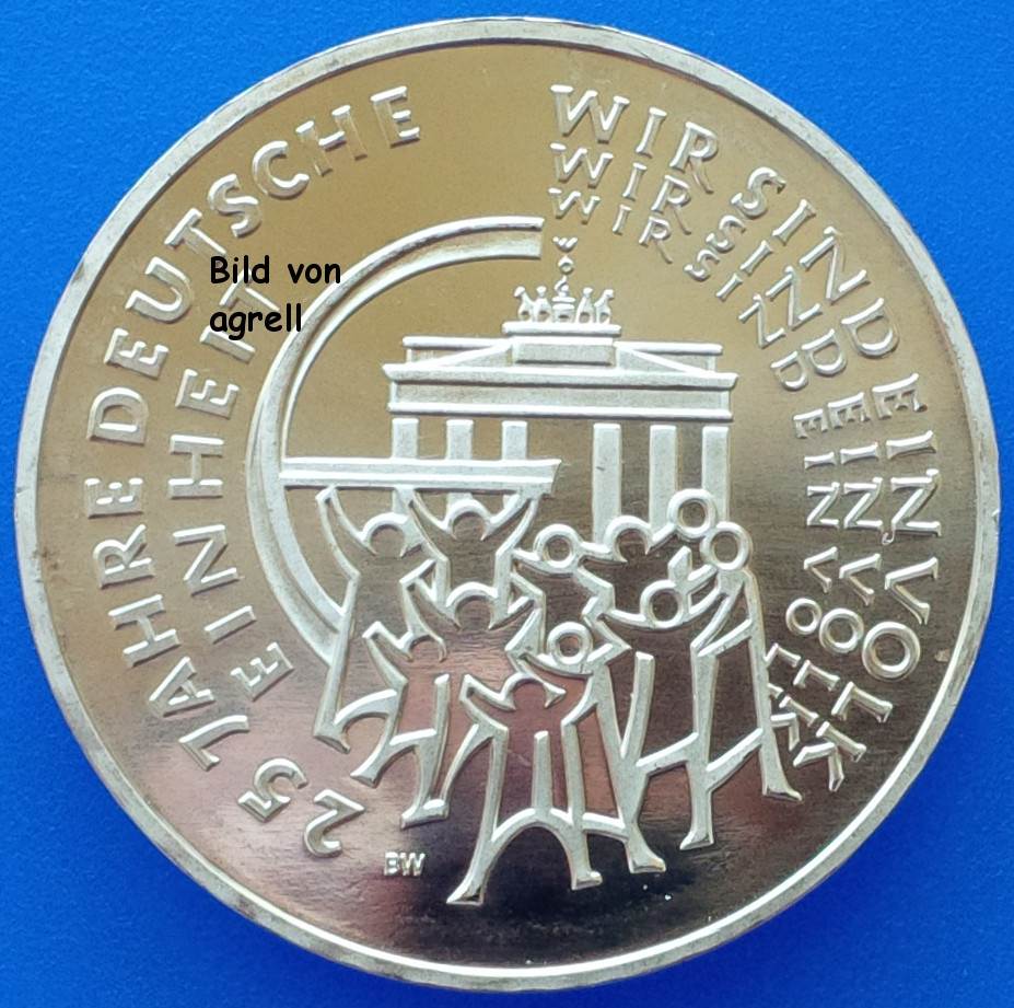 25 Euro Münze Deutschland 2015 25 Jahre Deutsche Einheit Euromuenzen