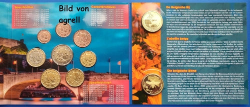 Coin set Belgium 2024 BU